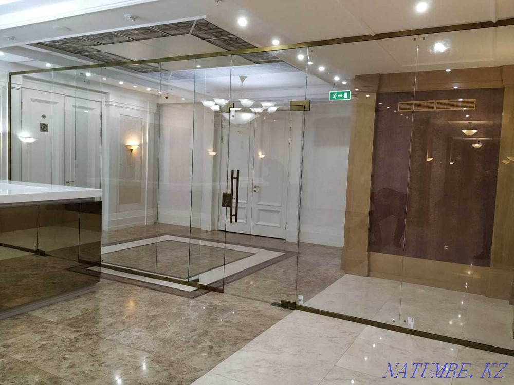 Glass, aluminum partitions Astana - photo 3
