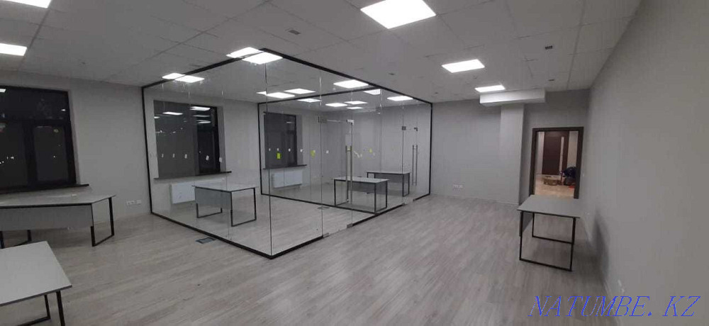 Glass, aluminum partitions Astana - photo 2