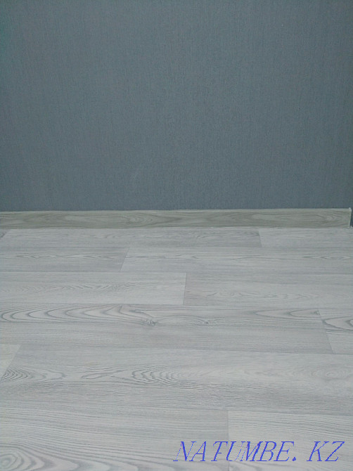 Настил линолеума, монтаж/демонтаж плинтусов. Установка входных дверей. Усть-Каменогорск - изображение 2