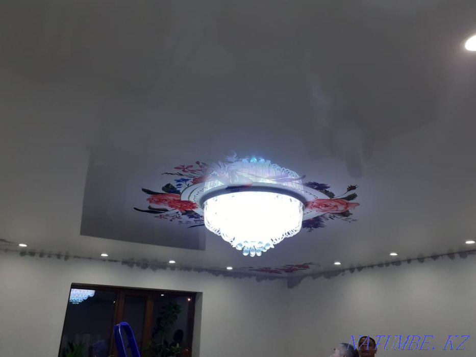 Натяжные потолки Производство и монтаж Освещение Комплектующие Отеген батыра - изображение 5