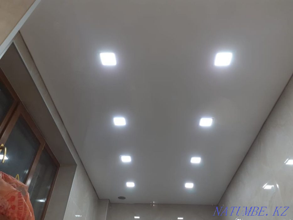 Натяжные потолки Производство и монтаж Освещение Комплектующие Отеген батыра - изображение 2