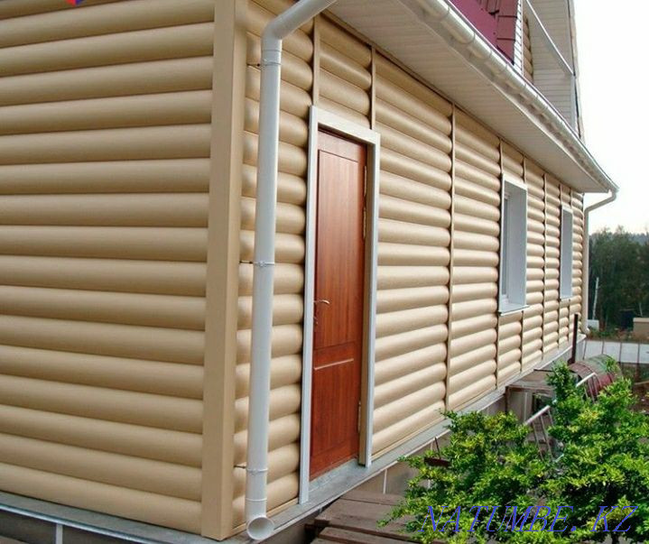 Сайдинг от 1850тг. Софит Блокхаус фасадные НОВИНКИ Астана - изображение 4