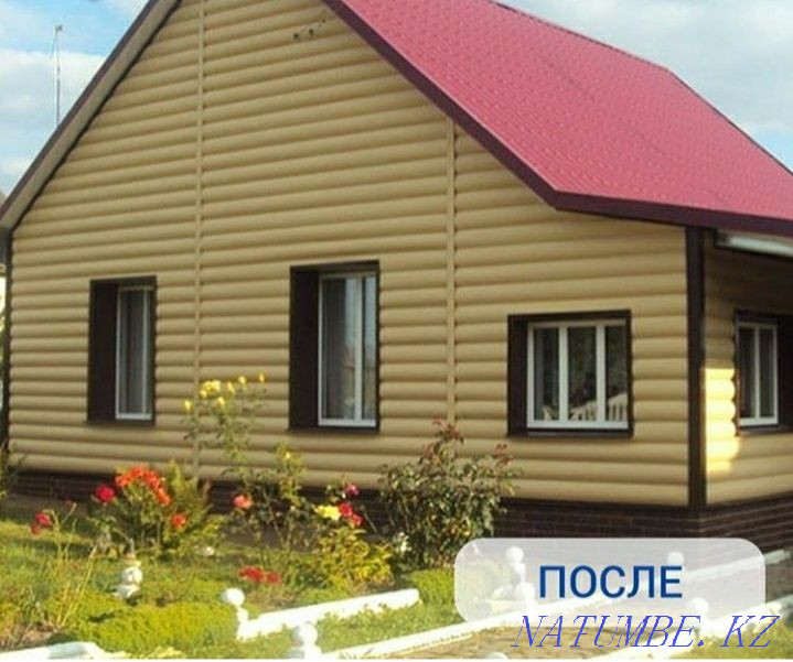 Сайдинг от 1850тг. Софит Блокхаус фасадные НОВИНКИ Астана - изображение 2