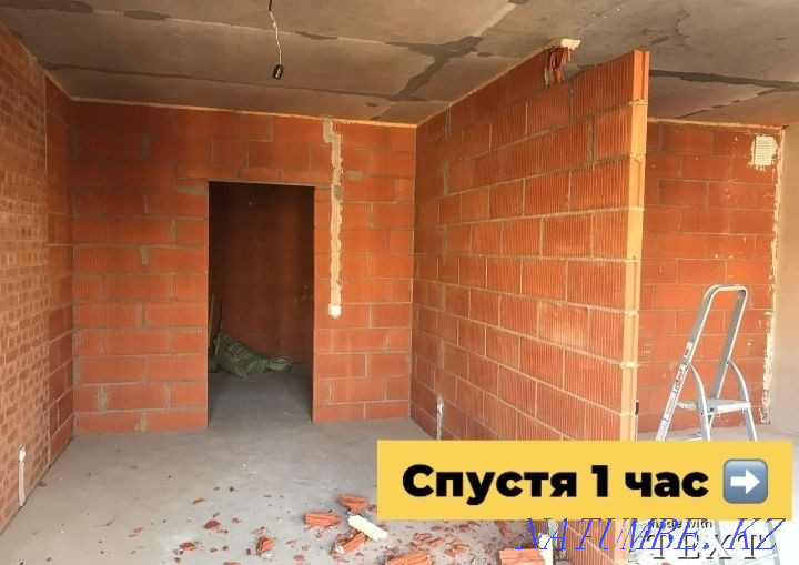 Demolition of walls garbage disposal garbage disposal Astana - photo 3