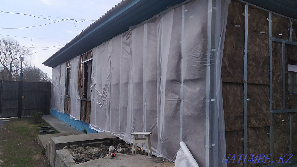 Установка сайдинга, откосов, металлические решётки Семей - изображение 2