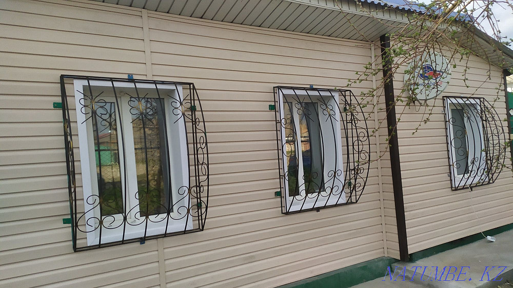 Установка сайдинга, откосов, металлические решётки Семей - изображение 5