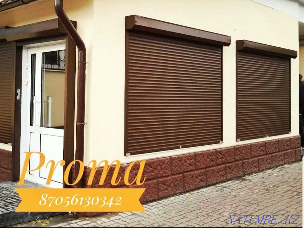 Roller shutters. Roller systems. Roller blinds. Sectional garage doors. Pavlodar - photo 6