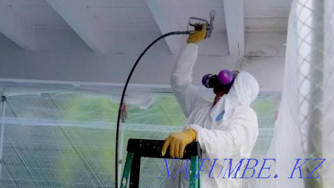 Безвоздушная покраска Стен потолков,Фасада домов Талдыкорган - изображение 5