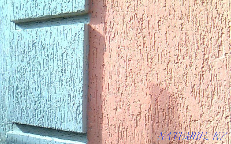 We paint Painting the house square facades ceilings walls painter, rain on the facade Aqtobe - photo 8