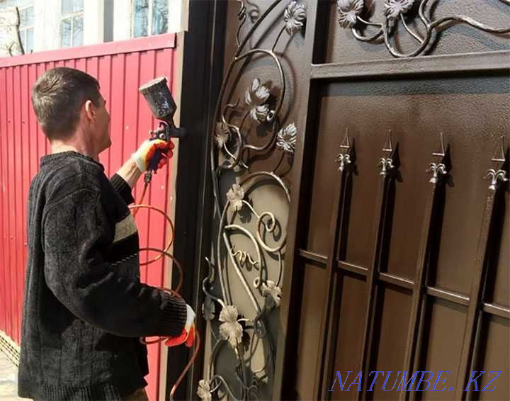 РЕСТАВРАЦИЯ, ПОКРАСКА и Малярные работы - ТОЛЬКО Металлических Изделий Шымкент - изображение 1