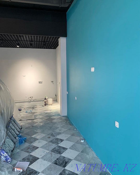Airless painting of walls and ceilings Astana - photo 4
