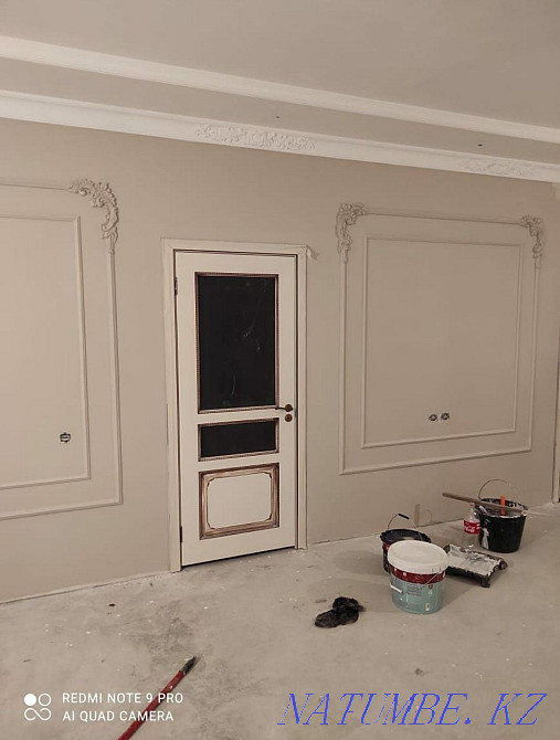Малярные работы, покраска, побелка стен Жумыскер - изображение 1