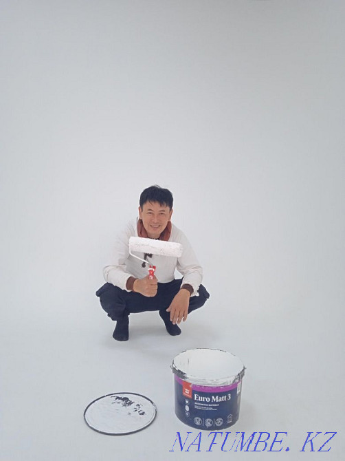 Painting, whitewashing walls and ceilings, turnkey repairs Almaty - photo 8