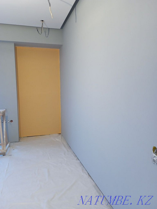 Wallpaper, emulsion seaming, painting Almaty - photo 2