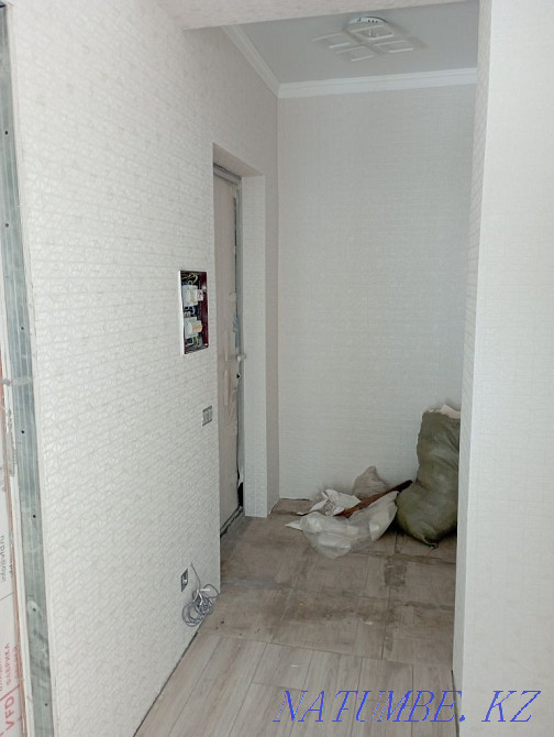 Wallpaper, emulsion seaming, painting Almaty - photo 4
