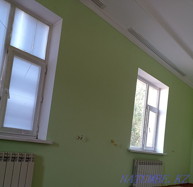 Emulsion house, offices. Painting, whitewashing walls Shymkent - photo 2