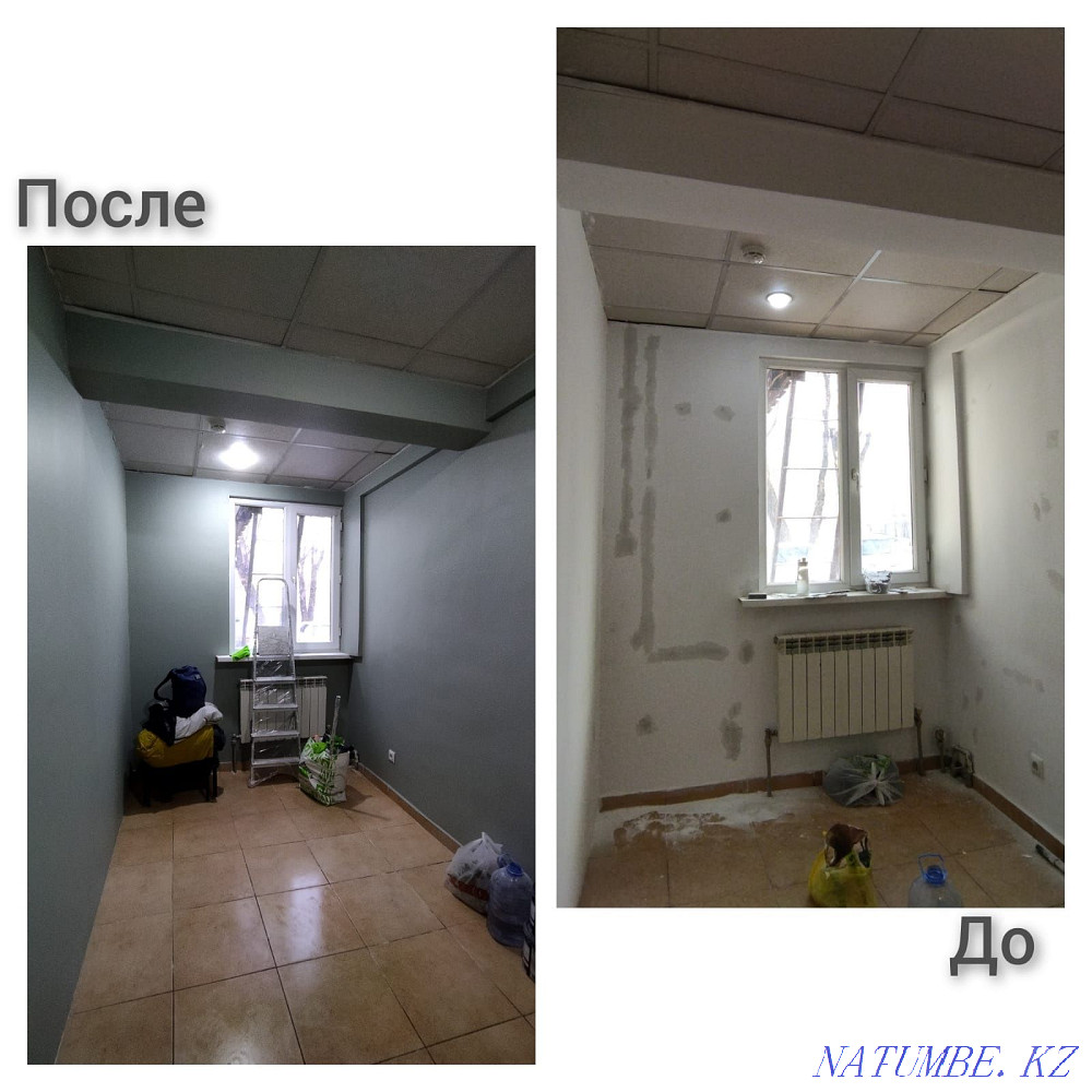 Косметический ремонт, побелка, покраска Алматы - изображение 3