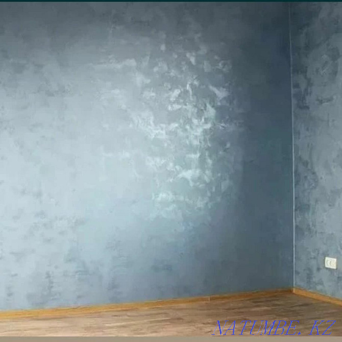 Apartment renovation Painting Sunset Wallpaper Decorative plaster Almaty - photo 3