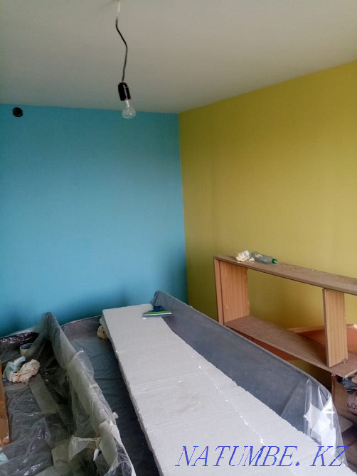 Professional painting work. Rolling emulsion. Almaty - photo 8