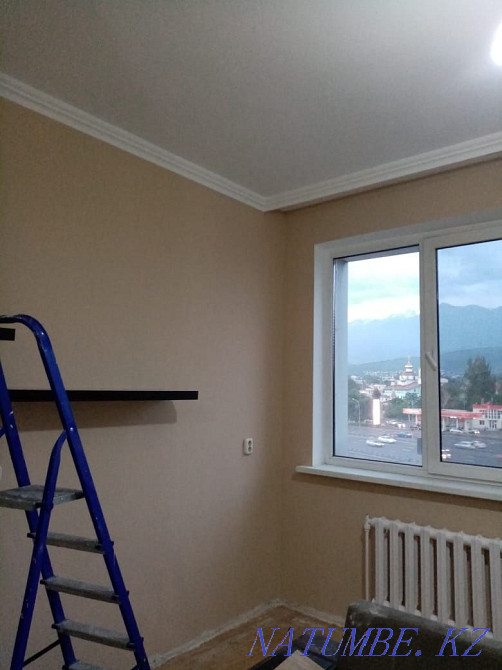 Professional painting work. Rolling emulsion. Almaty - photo 1