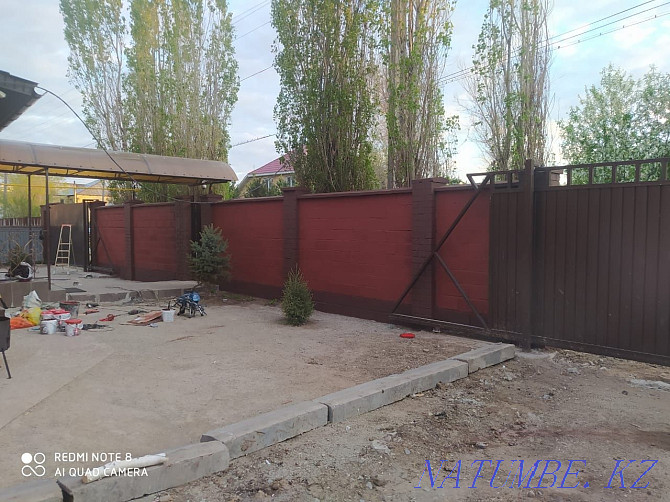 Painting of the roof, facade, walls, ceiling, fences, in Nur-Sultan Astana - photo 2