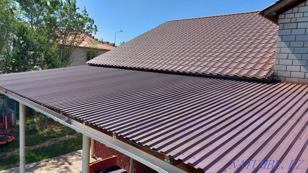 Painting of the roof, facade, walls, ceiling, fences, in Nur-Sultan Astana - photo 7