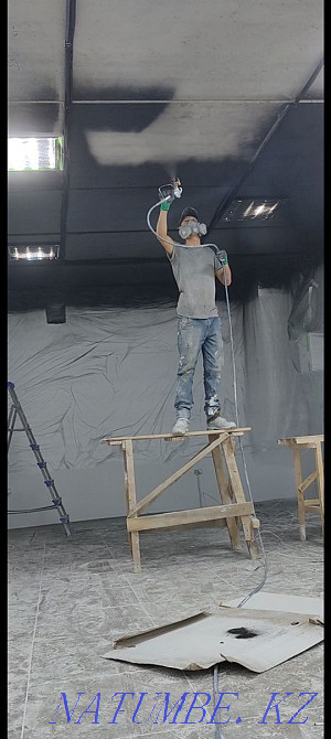 Painting of the roof, facade, walls, ceiling, fences, in Nur-Sultan Astana - photo 3