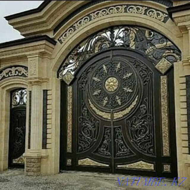 Покраска ворот Шымкент - изображение 1