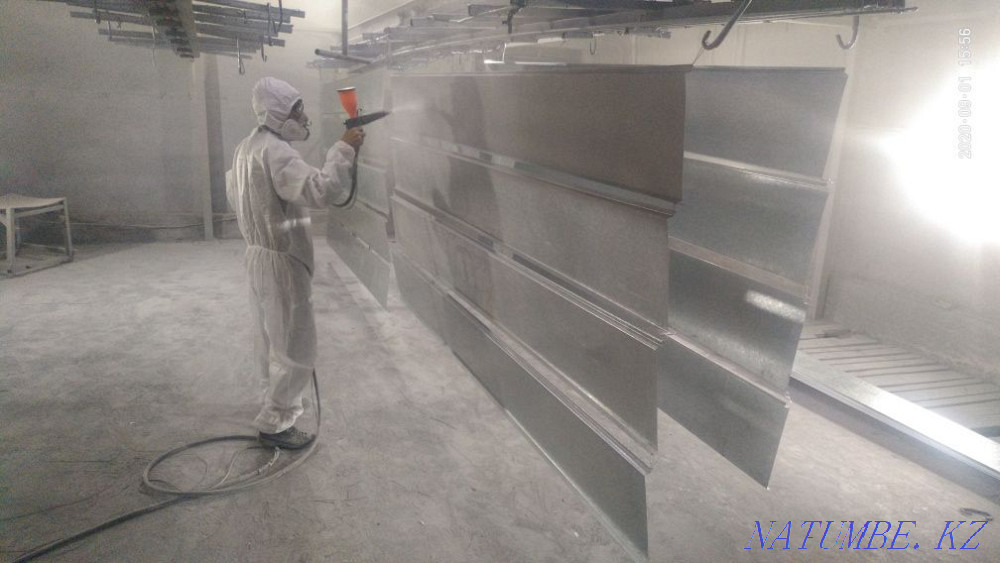Polymeric (powder) painting of metal parts. Almaty - photo 1