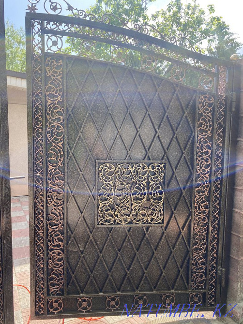 Painting gates, doors, awnings, fences, railings Almaty - photo 1