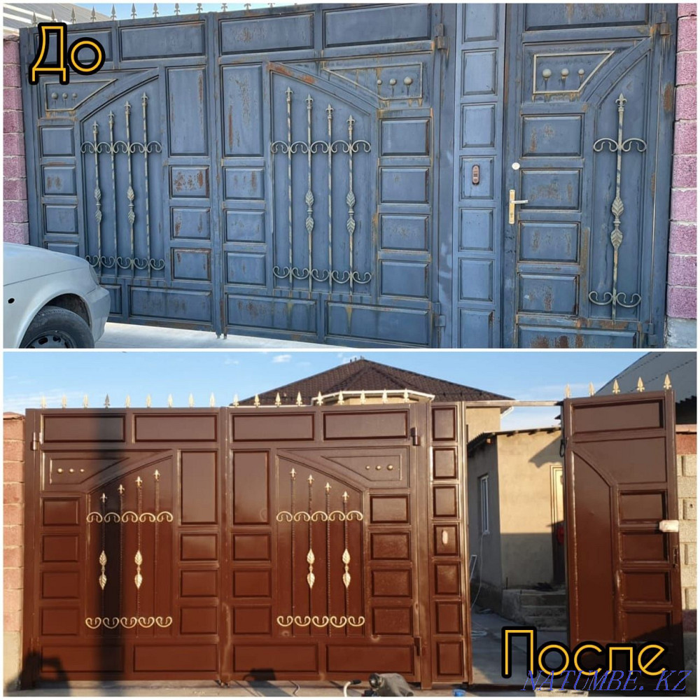 Gate painting. Shymkent - photo 5