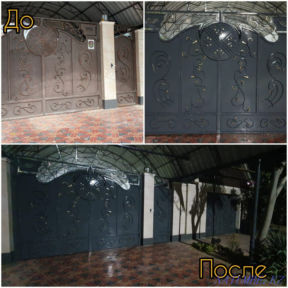 Gate painting. Shymkent - photo 8