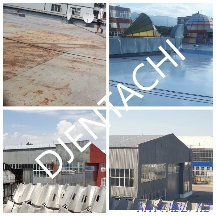 Roof painting, facade painting, metal structure painting. Almaty - photo 2