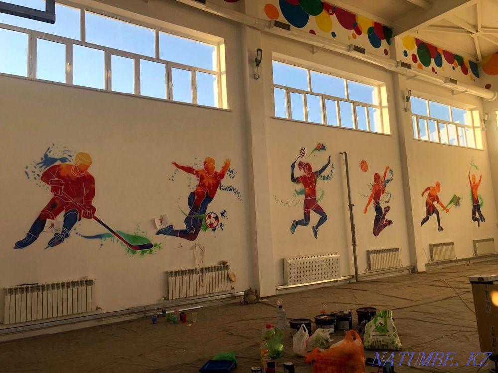 Wall art, graffiti Almaty - photo 6