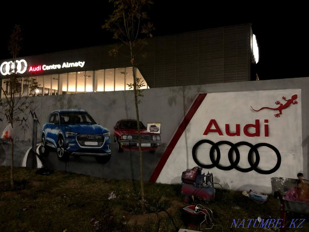 Wall art, graffiti Almaty - photo 3