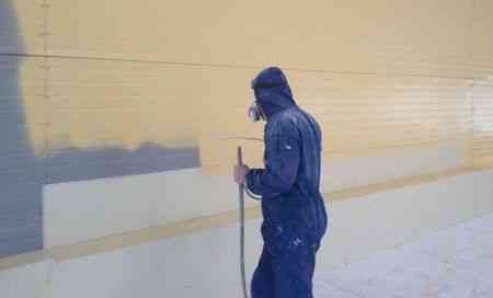 безвоздушная покраска стен молярные роботы красим все и везде Алматы