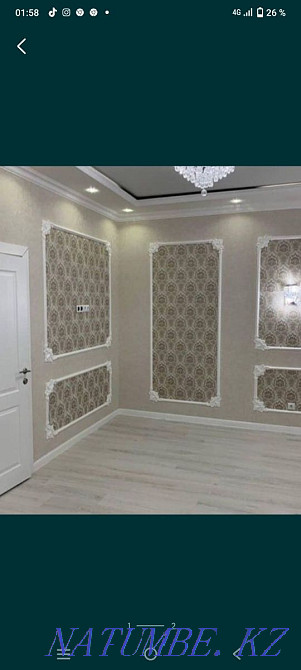 Побелька Покраска стена, потолок качественно жасаймыз Актобе - изображение 4