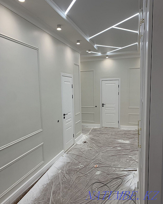 Painting whitewashing of walls and ceilings Airless painting Almaty - photo 3