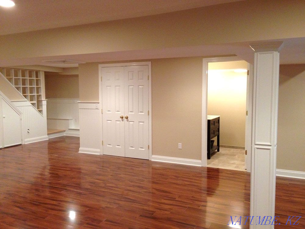 Professional painting of walls and ceilings by airless method Almaty - photo 1