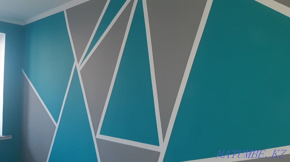 We do finishing works painting, wallpaper, silk, leonardo, decarative Atyrau - photo 1