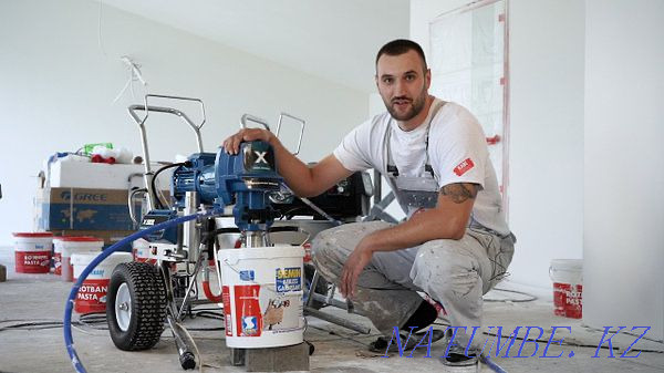 Painting work Airless painting 24/7 Almaty - photo 1