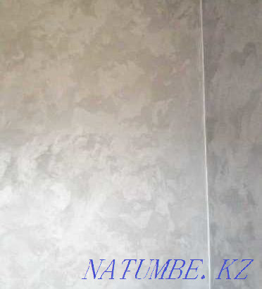 Wet silk wallpaper gesso paint laminate Almaty - photo 5