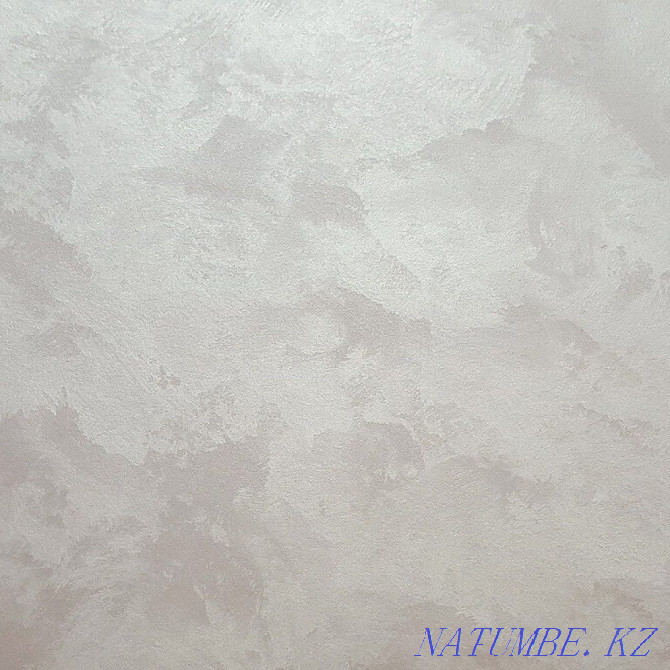 Мокрый шелк обой левказ краска ламинад Алматы - изображение 3