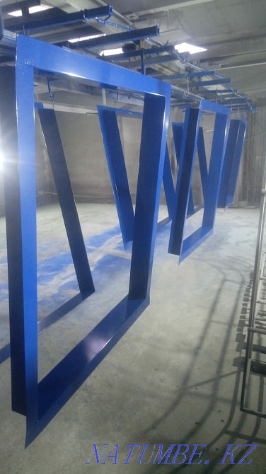 Powder polymer coating of metal products Almaty - photo 1