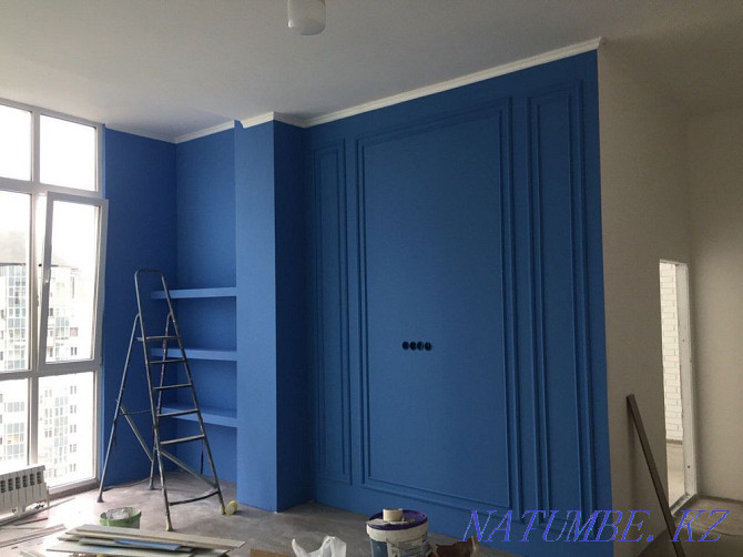 Painting whitewash painting walls and ceilings Almaty - photo 3