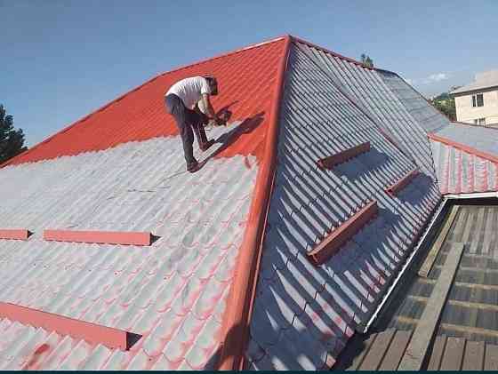Покраска крыш, заборов фасада качественно и недорого Караганда