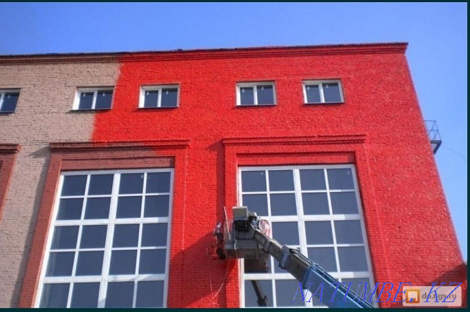 Покраска крыш, заборов фасада качественно и недорого Караганда - изображение 6