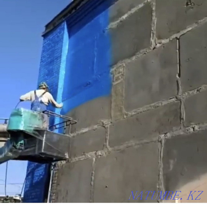 Покраска крыш, заборов фасада качественно и недорого Караганда - изображение 7