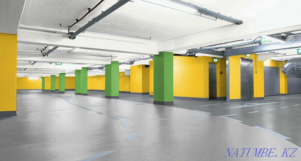 Repair / painting of parking lots and those premises Astana - photo 2