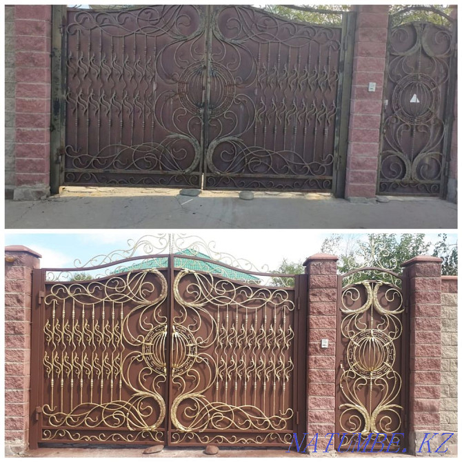 House painting. We paint the facade. Roof painting. Gate painting, fence Almaty - photo 3